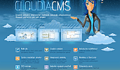 Cloudia CMS award-winning website design screenshot 1