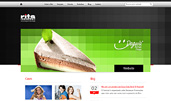 Rits Comunicação award-winning website design screenshot 1