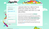 Chapolito award-winning website design screenshot 1
