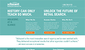 Adlucent award-winning website design screenshot 1