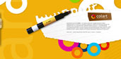 Colart award-winning website design screenshot 1