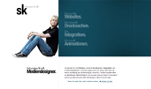 Sebastian Krull, Mediendesigner award-winning website design screenshot 1