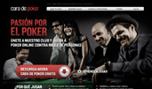 Cara de Poker award-winning website design screenshot 1