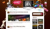 Vunky Blog award-winning website design screenshot 1