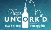 Vegas Uncork'd award-winning website design screenshot 1