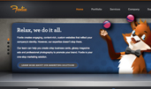 Foxtie award-winning website design screenshot 1
