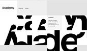 Academy award-winning website design screenshot 1