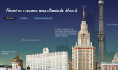 Grupo Mospromstroy award-winning website design screenshot 1