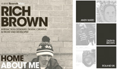 Rich Brown — Site of the Day - Mar 8, 2010 website design