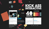 Rain Creative Lab Portfolio — Site of the Day - Mar 4, 2010 website design