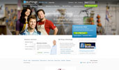 BizFilings award-winning website design screenshot 1
