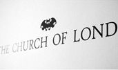 The Church of London award-winning website design screenshot 1