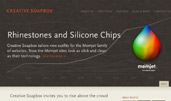 Creative Soapbox award-winning website design screenshot 1