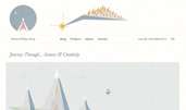 Simon Corry — Site of the Day - Jun 22, 2010 website design