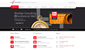 Next Motion award-winning website design screenshot 1