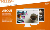 BildmachtPlus award-winning website design screenshot 1