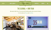 Min Tran's Journal — Site of the Day - Aug 2, 2010 website design