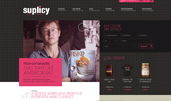 Suplicy Special Coffe award-winning website design screenshot 1
