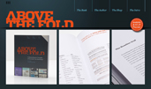 Above the Fold award-winning website design screenshot 1