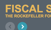 Rockefeller Foundation / Annual Report 2009 award-winning website design screenshot 1