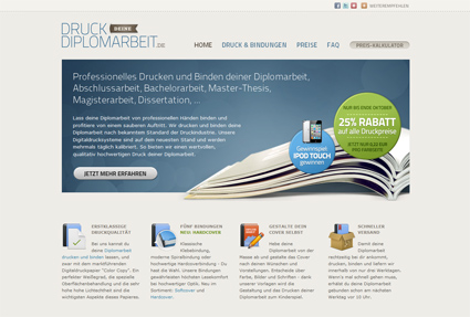 Druck deine Diplomarbeit