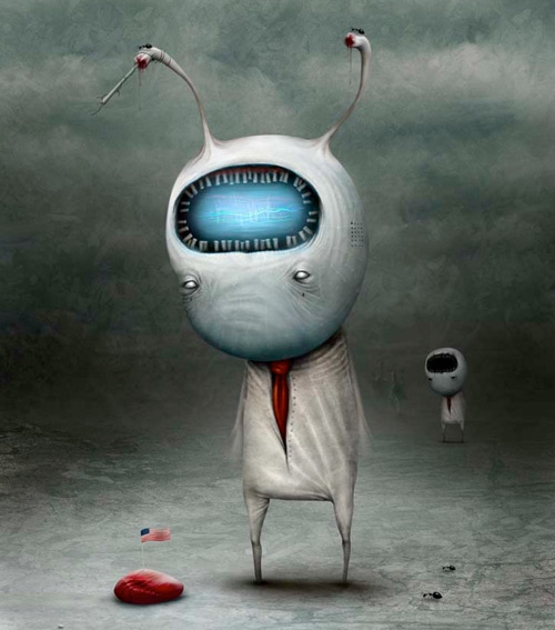 Anton Semenov Disturbing And Frightening Illustrations