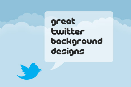 Great Twitter Background Designs