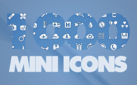 1000 Pixel Perfect Mini Icons for Web Designers