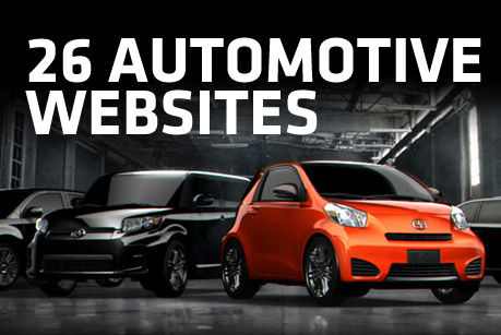 26 Great Automotive Websites