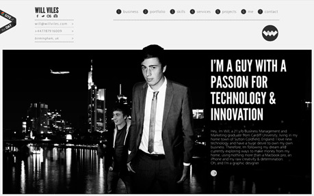 Will Viles Personal Site & Graphic Design Po