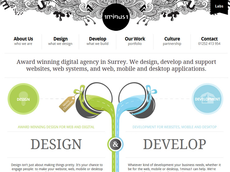 Circular Elements in Websites