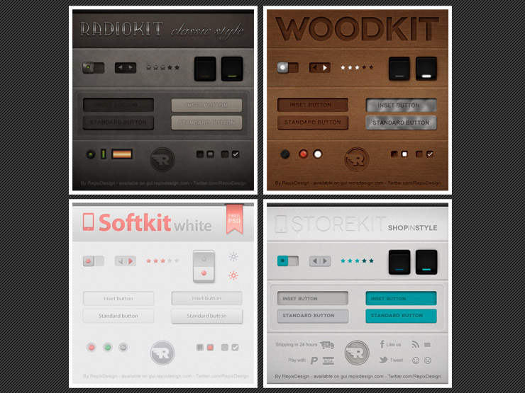 30 Free Ui Kits