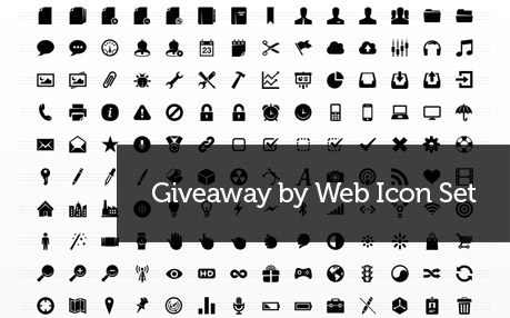 Giveaway by Web Icon Set: 3 Business Plan Memberships