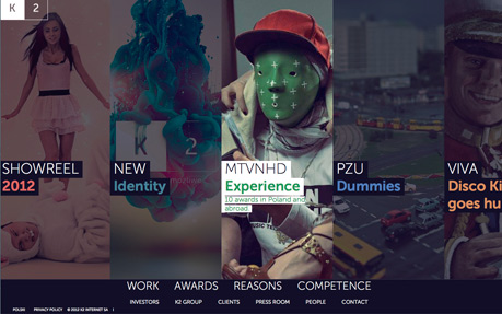 K2 digital agency website
