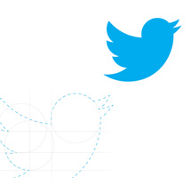 Reconstruct the Twitter Icon Using Circle Shapes