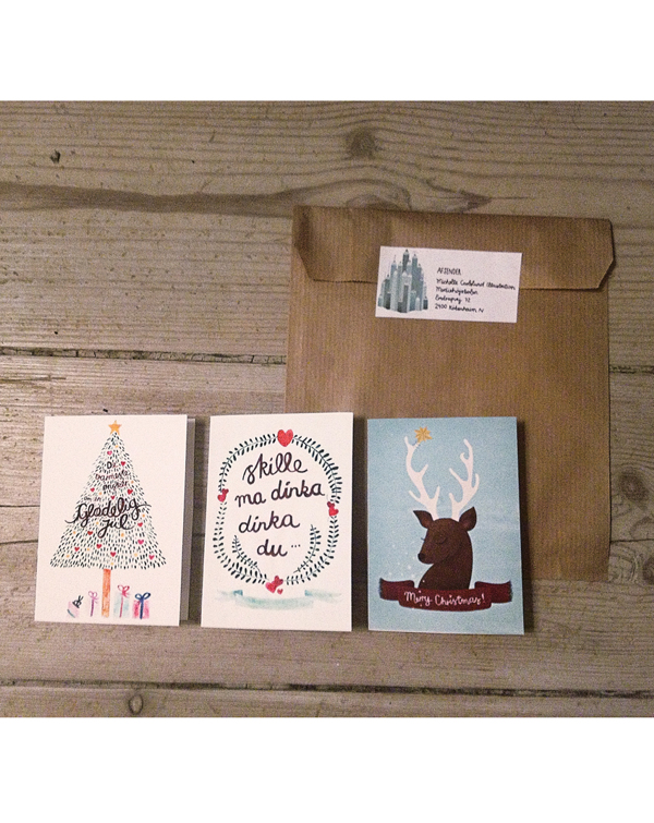 Christmas Cards from Behance for your Inspiration