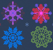 Christmas-themed Graphic Resources and Christmas Card Freebies