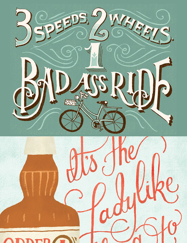 30 Inspiring Examples of Lettering in Graphic Design