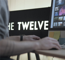 Creative Studio The Twelve's Website is Site of the Month for January 2013