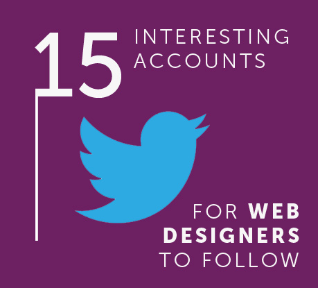 15 Interesting Twitter Accounts for Web Designers to Follow