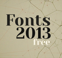 100 Greatest Free Fonts Collection for 2013