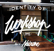 Lettering Process on Video: Nairone's Visual Identity for Workshop Paris