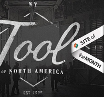 Site of the Month July 2013: Tool of North America