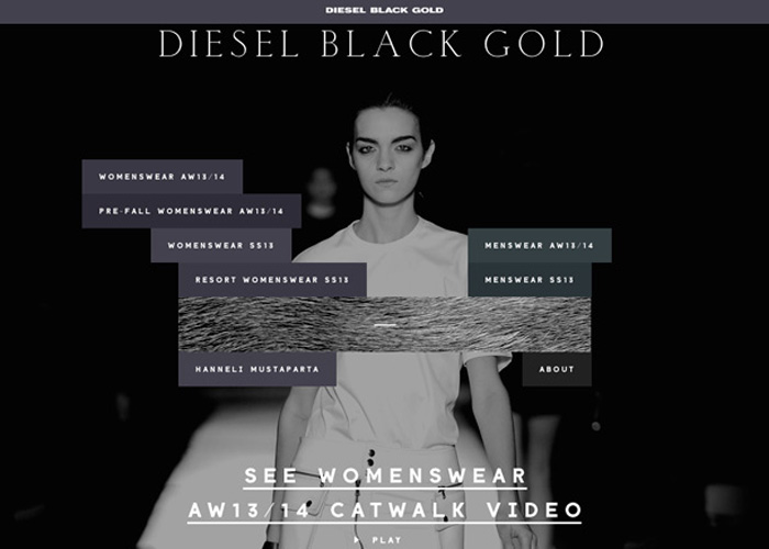 Diesel Black Gold - Awwwards SOTD