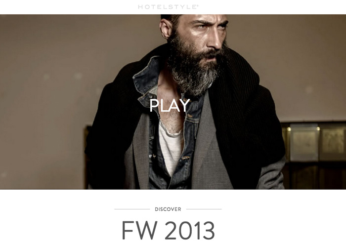 Hotelstyle award-winning website design screenshot 1
