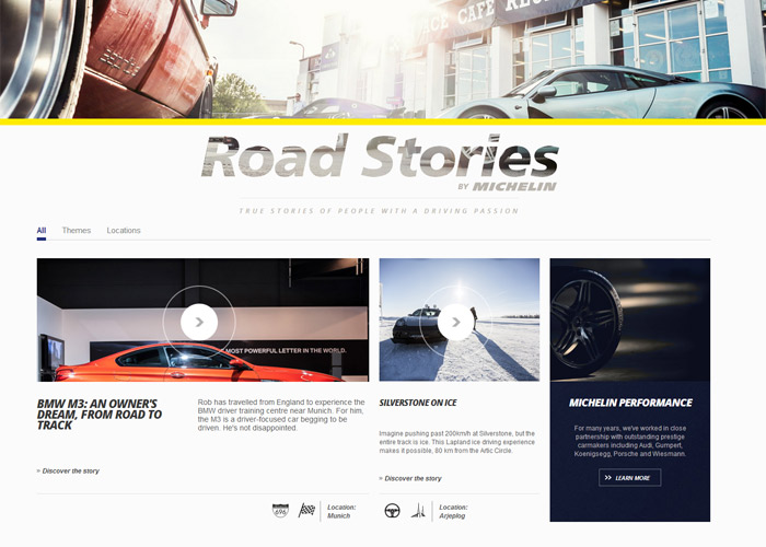 Road Stories By Michelin