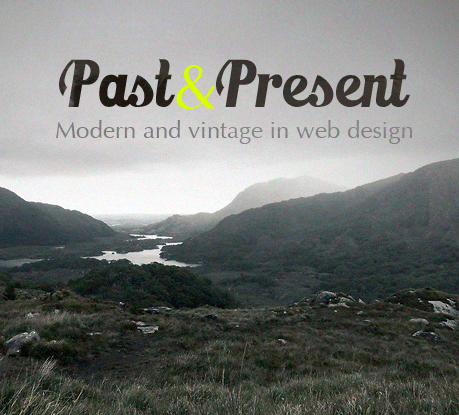 Harmonious Relations between Past and Present in Web Design