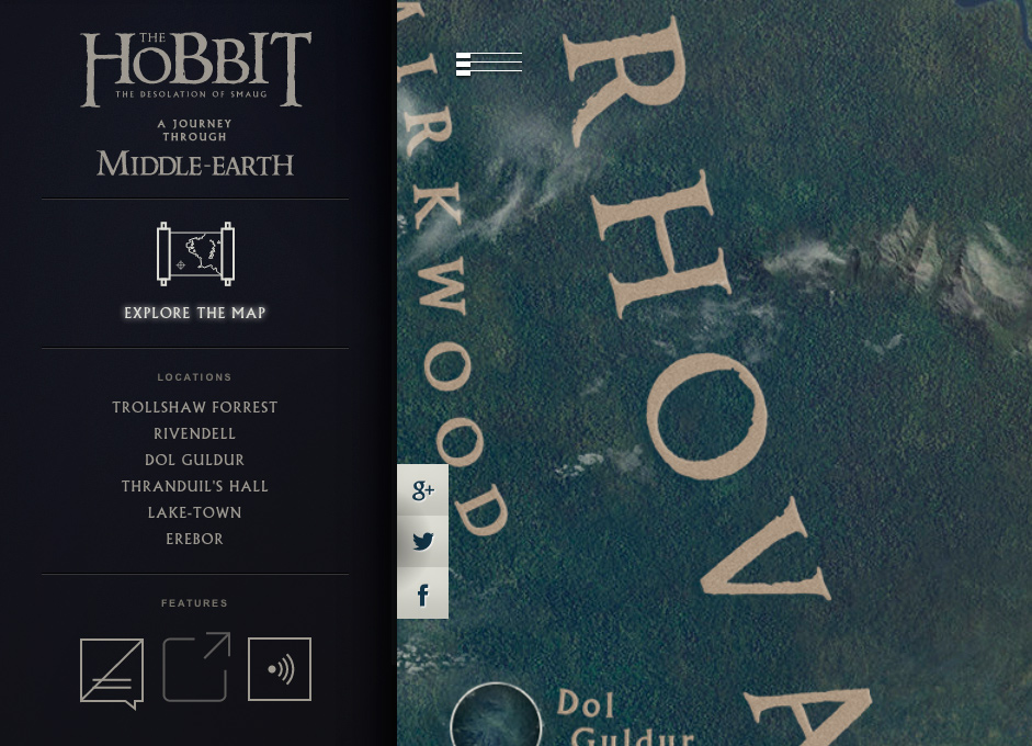 We used some of the latest web technologies in bringing the Hobbit theatrical experience to the web and in that process we also educated developers on the cross device capabilities of the Chrome for Android platform.