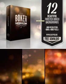 Free Frosted Bokeh Backgrounds