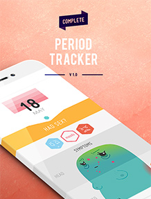 Period Tracker - App Design